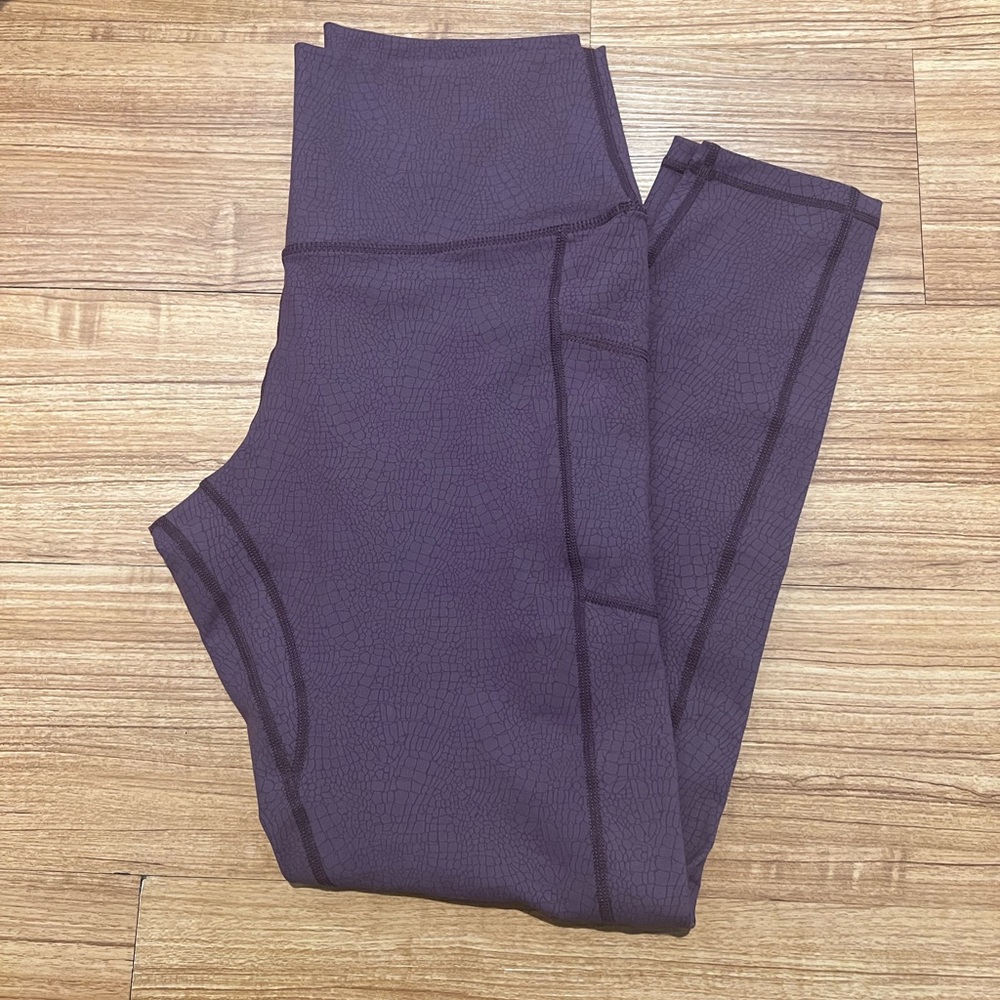 Women's Purple print Leggings
